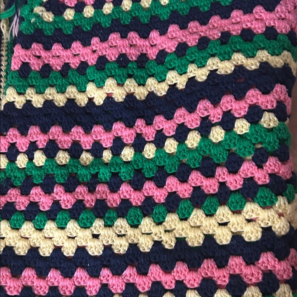 Colorful Crochet Blanket